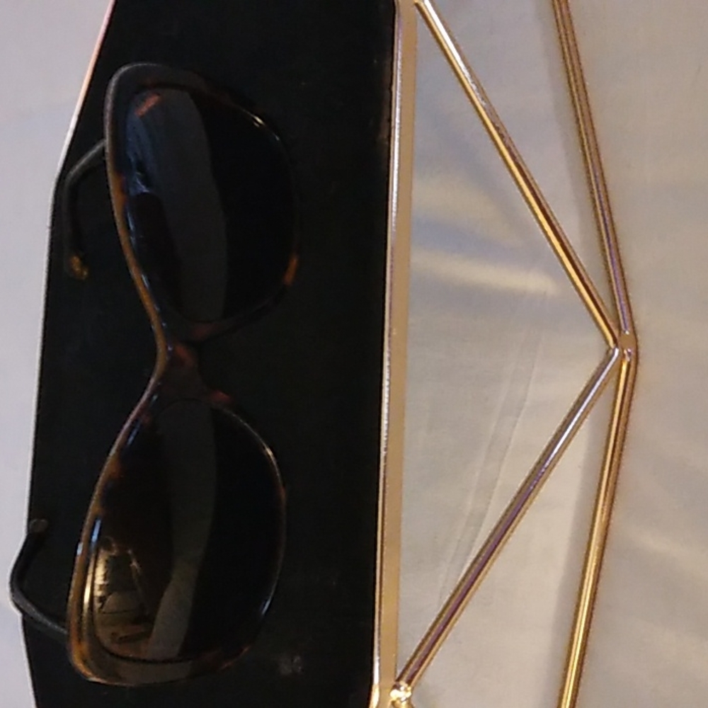 Brown and gold Tiffany&Co sunglasses